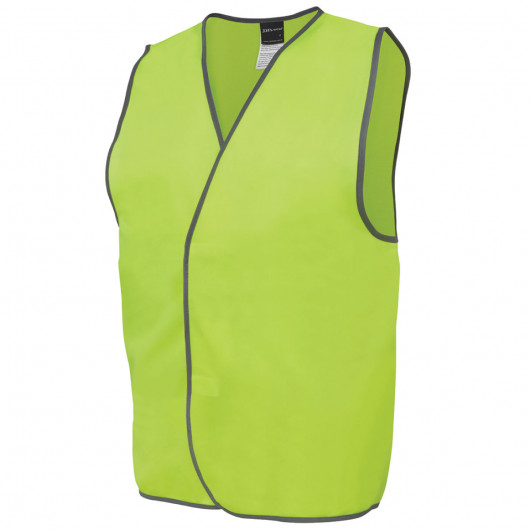 Hi Vis Safety Vests Lime Angle